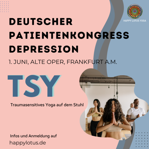 Happy Lotus beim beim Deutschen Patientenkongress Depression