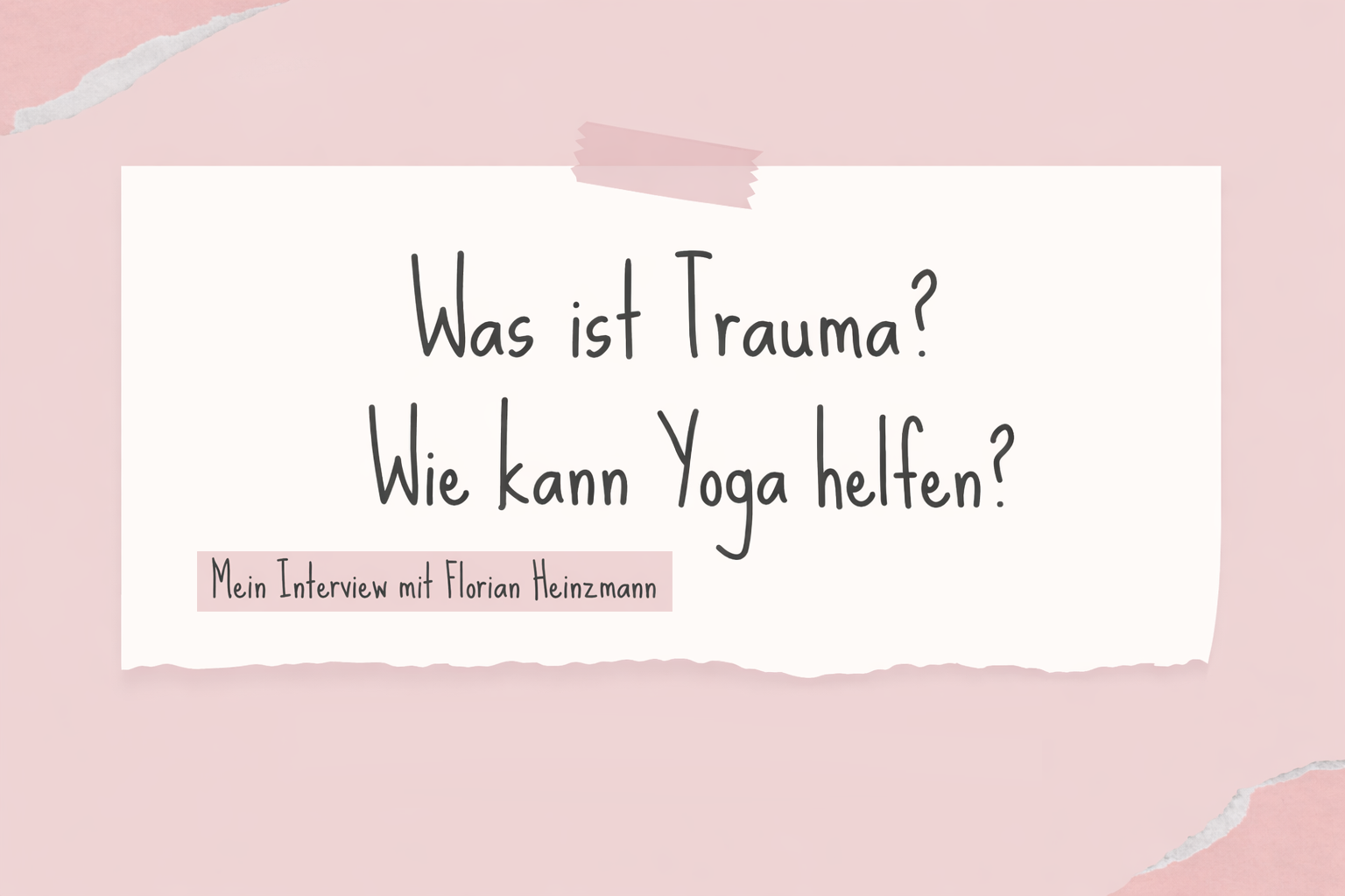 Was ist Trauma?