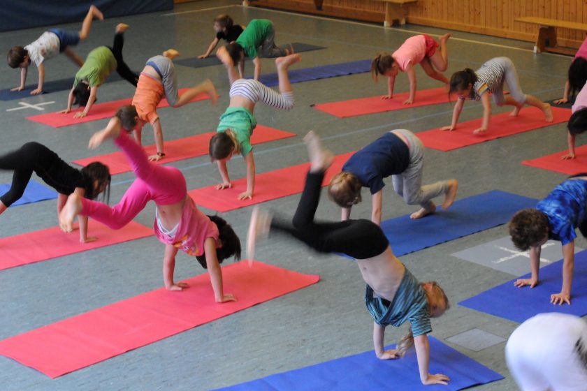 Unser Yogaprojekt: „Lieblingsfach Matte“